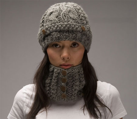 knit beanies for women. hand-knit beanie with a